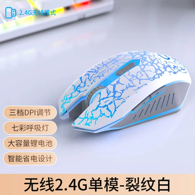 E-Sports Games Luminous Girl Bluetooth Wireless Mouse