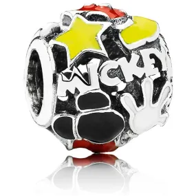 Enamel Disney Mickey Mouse Bead Charm