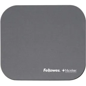 Fellowes Mouse Pad Optical Microban Silver