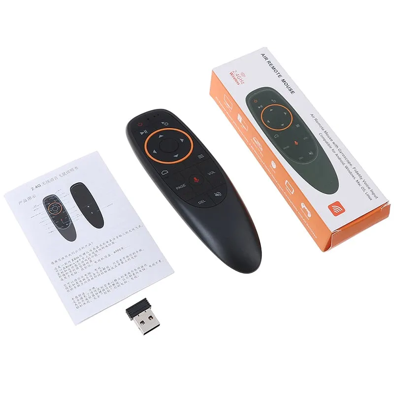 For Android TV BOX G10 Air Mouse Voice Control