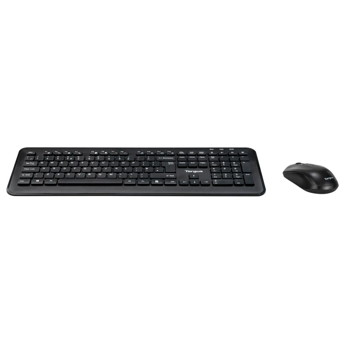 Full-size Wireless Keyboard and Mouse Combo - Black (UK)