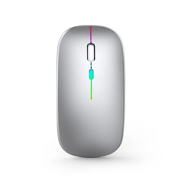 Gaming Wireless Mouse RGB Rechargeable LED Backlit Ergonomic Wireless Bluetooth Mouse