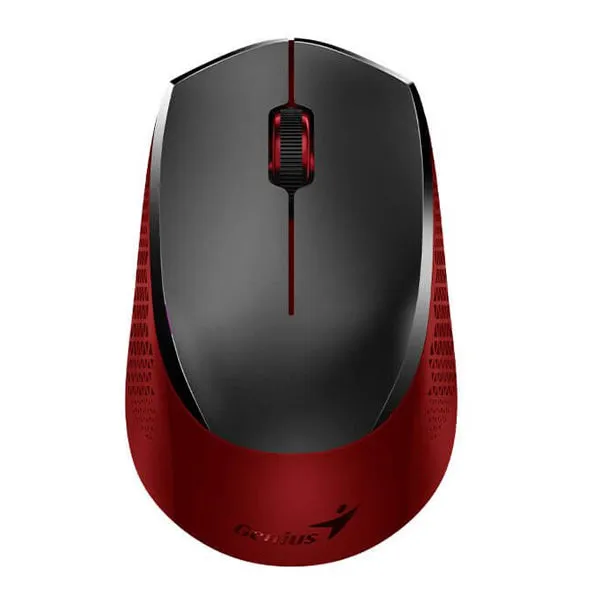 Genius NX-8000S USB Wireless Silent Mouse - Red