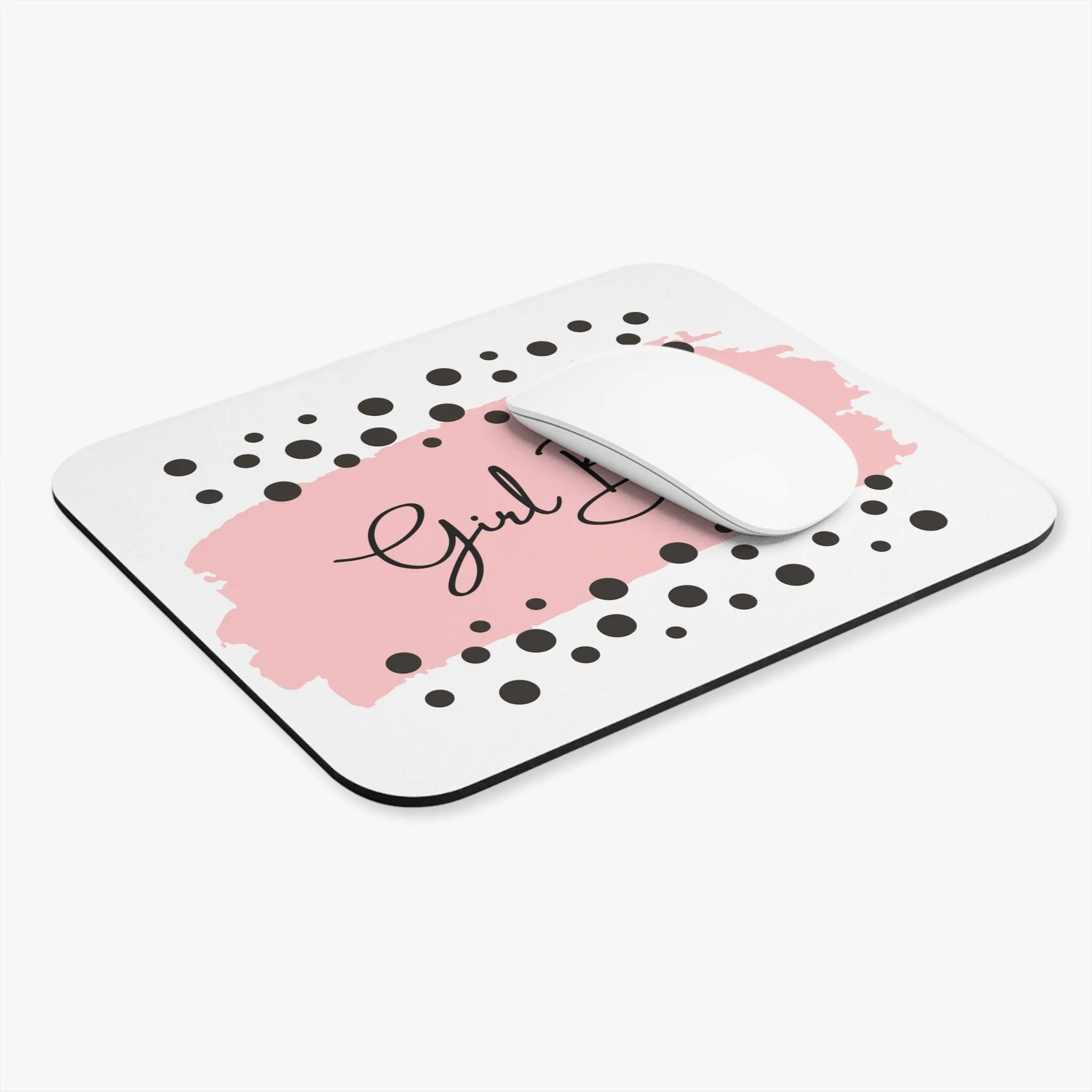 Girl Boss: Printed Mouse Pad