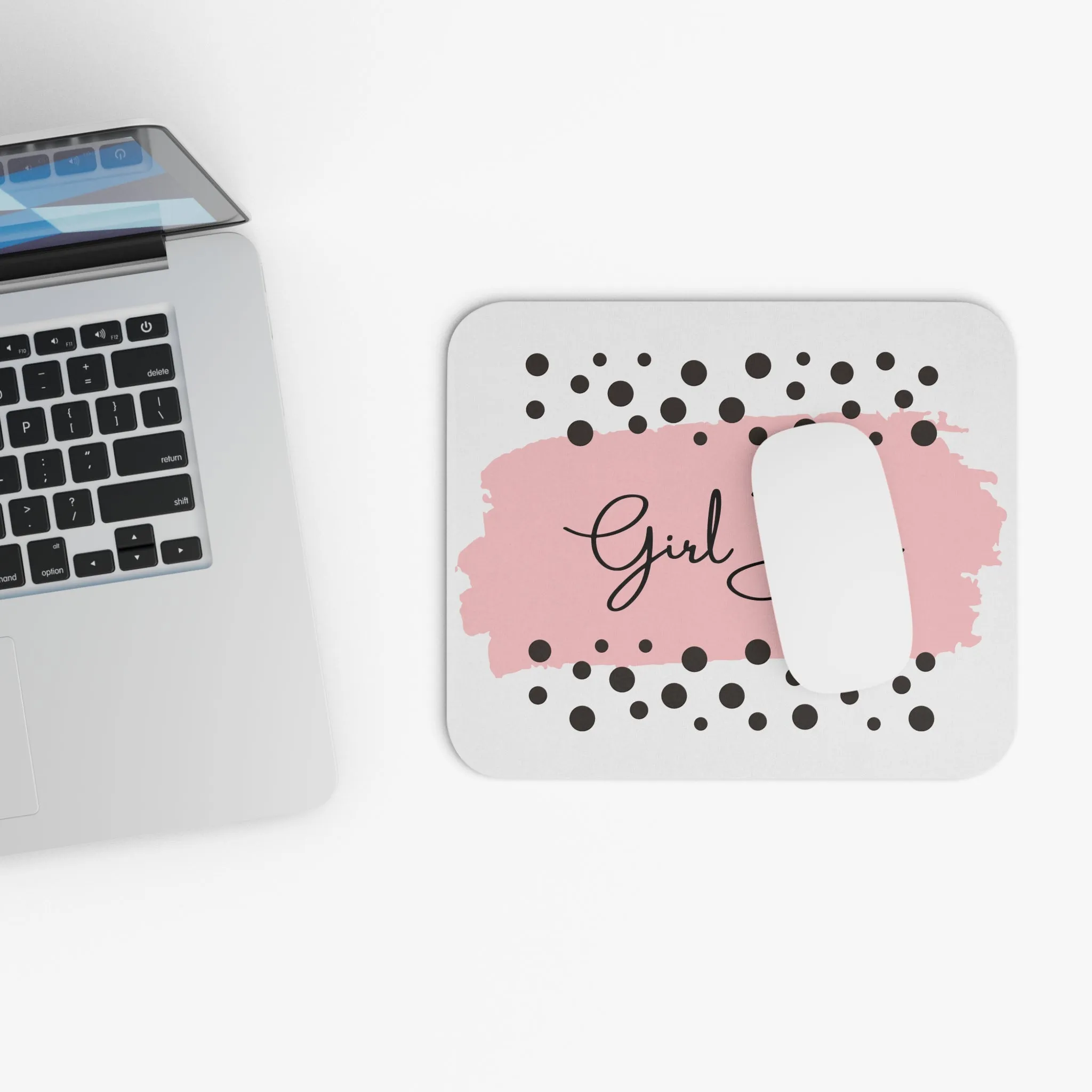 Girl Boss: Printed Mouse Pad