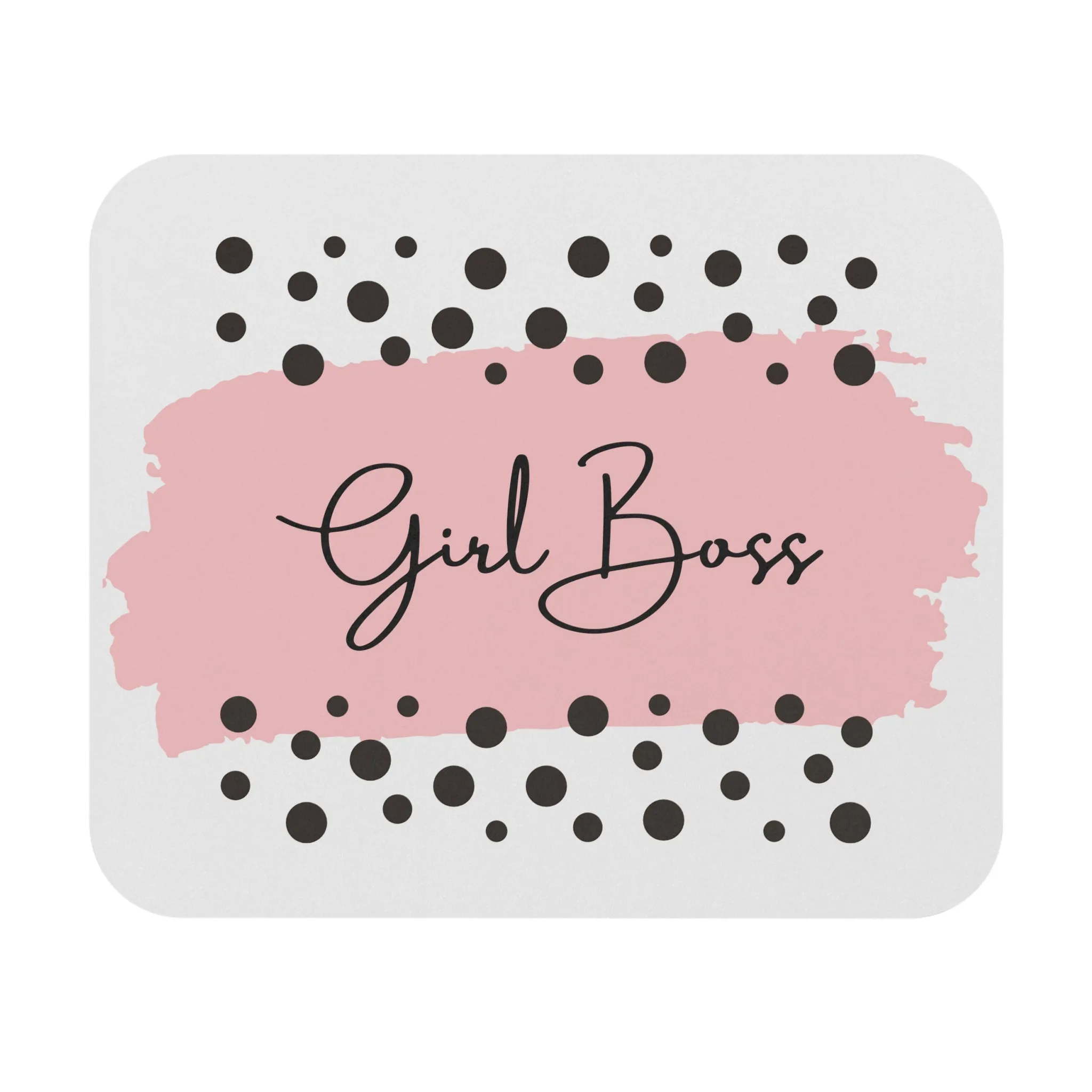 Girl Boss: Printed Mouse Pad