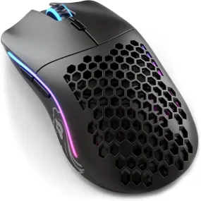 Glorious Model O- Minus Gaming Wireless Mouse - 65g Ultralight - Honeycomb (Matte Black)