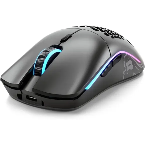 Glorious Model O- Minus Gaming Wireless Mouse - 65g Ultralight - Honeycomb (Matte Black)