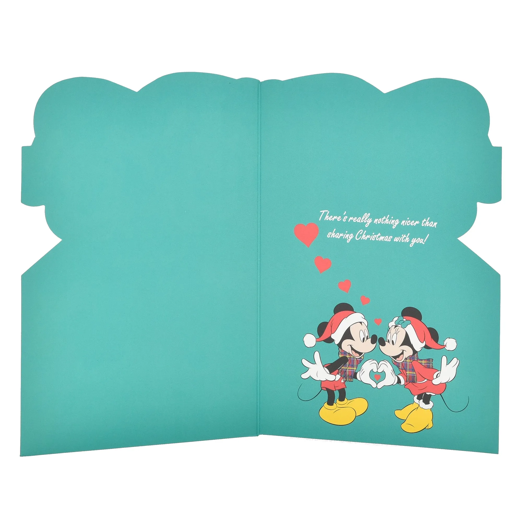 Hallmark Christmas Card - Disney For The One I Love