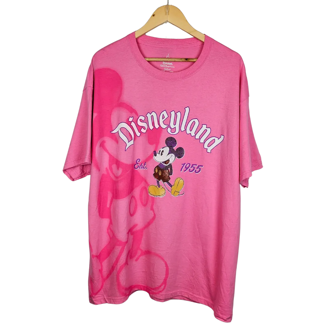 Hanes Official Disneyland Resort Mickey Mouse Print T-shirt - XL