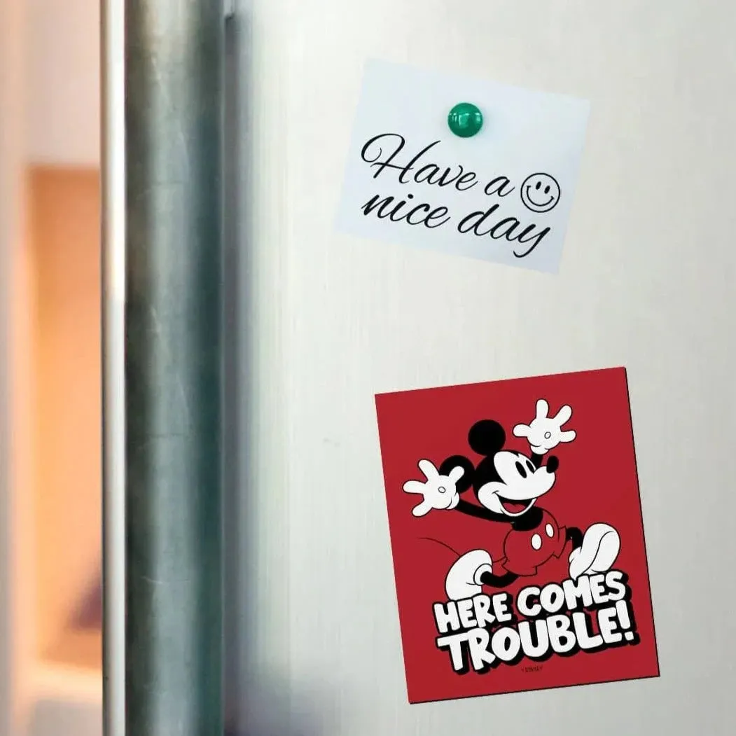 Here Comes Trouble - Mickey Fridge Magnet