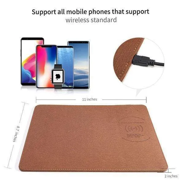 HIGH-SPEED Wireless Charging Mouse Pad