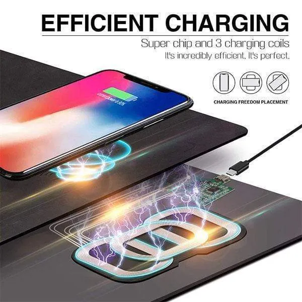 HIGH-SPEED Wireless Charging Mouse Pad