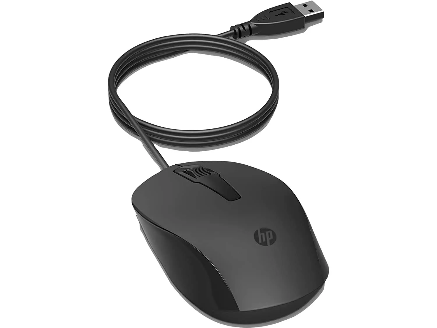 HP 150 WIRED MOUSE WIRED OPTICAL MOUSE (USB 2.0, BLACK)