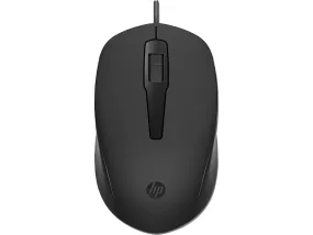 HP 150 WIRED MOUSE WIRED OPTICAL MOUSE (USB 2.0, BLACK)