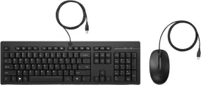 Hp 225 Wired Mouse   Keyboard Eu