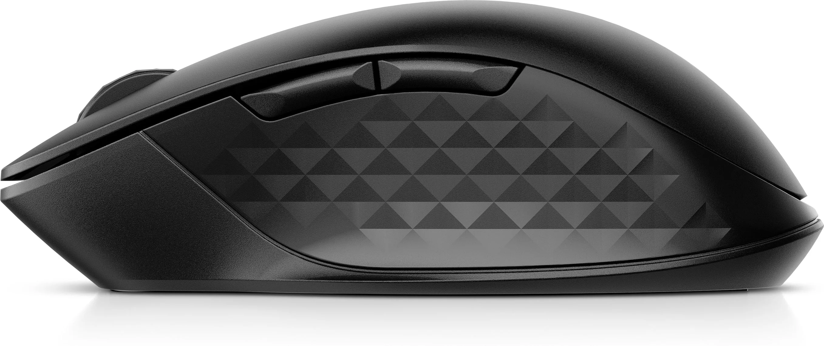 Hp 435 - Mouse - Ergonomic - 5 Buttons - Wireless - Bluetooth, 2.4 Ghz - Bluetooth Usb Adapter - Jack Black - For Elite