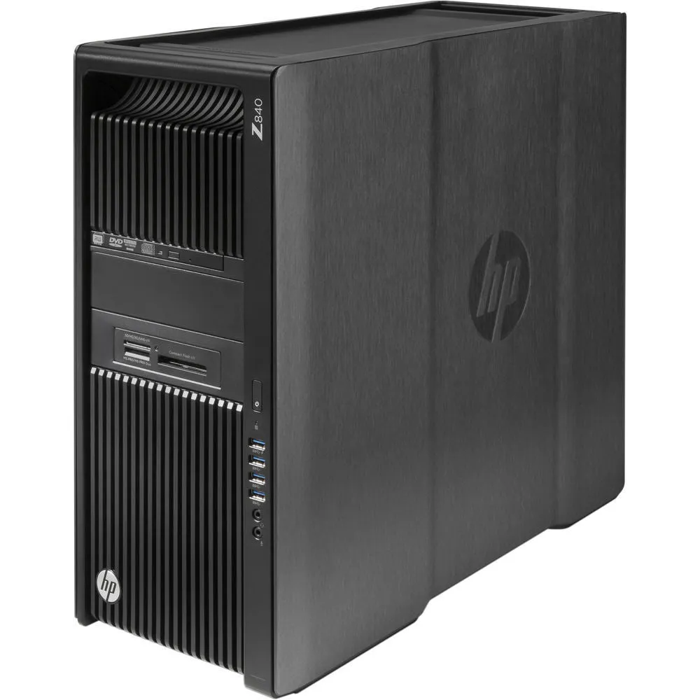 HP Z840 Business Workstation Tower 2x Intel:E5-2630V3/X8C 2.40GHz 32GB RAM 1TB SATA Windows 10 Pro 1BM98UP#ABA