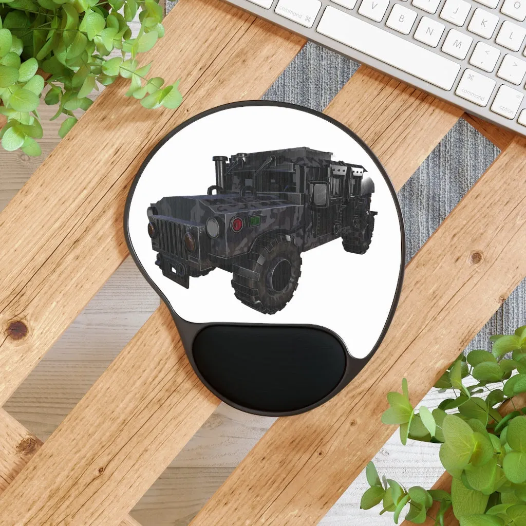 Hummer Vehicle Mouse Pad With Wrist Rest