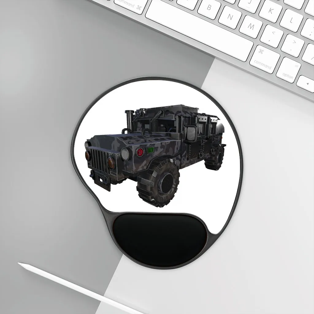 Hummer Vehicle Mouse Pad With Wrist Rest