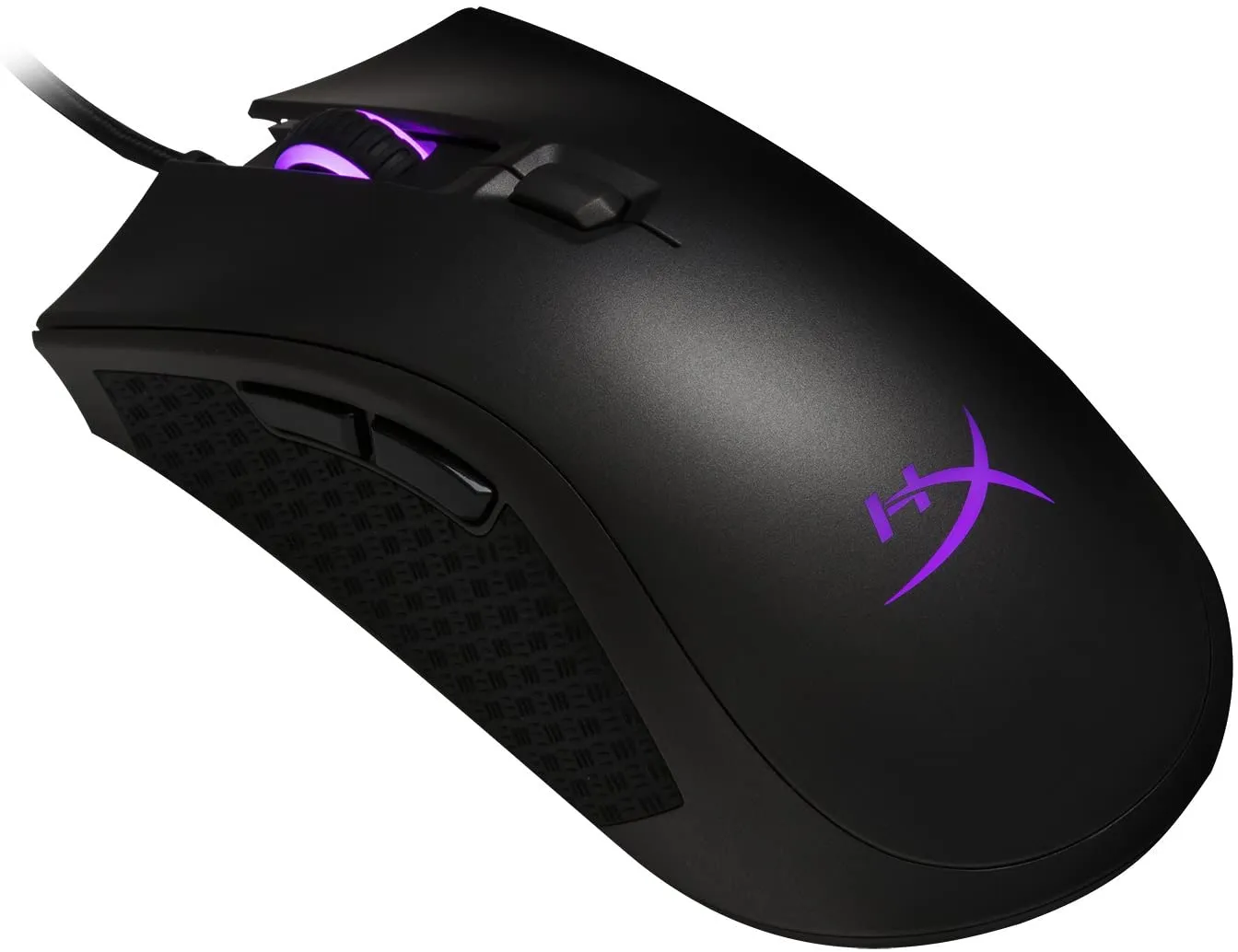 HyperX Pulsefire FPS Pro - Gaming Mouse, Software Controlled RGB Light Effects & Macro Customization, Pixart 3389 Sensor Up to 16,000 DPI, 6 Programmable Buttons, Mouse Weight 95g