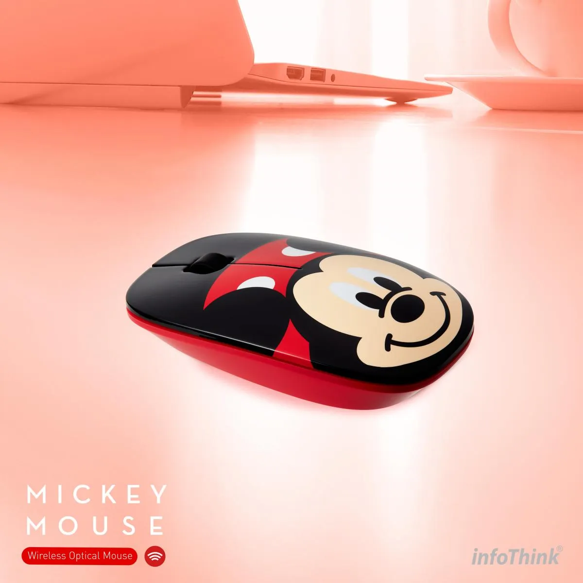 Infothink Disney Mickey Mouse ver Wireless Optical Mouse