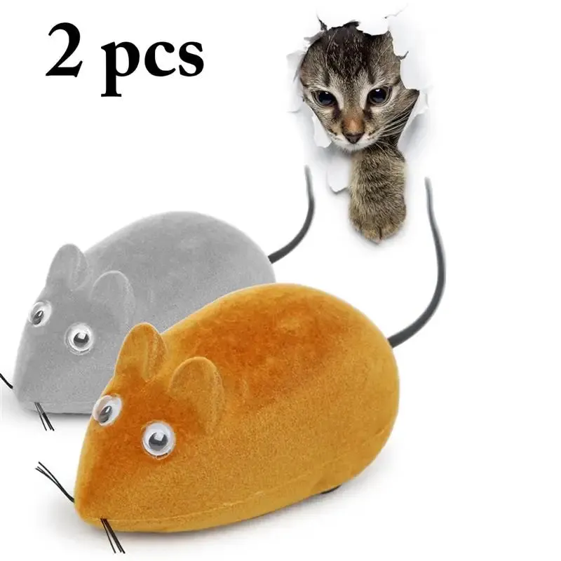 Interactive Wireless Mouse Toy for Cats and Dogs