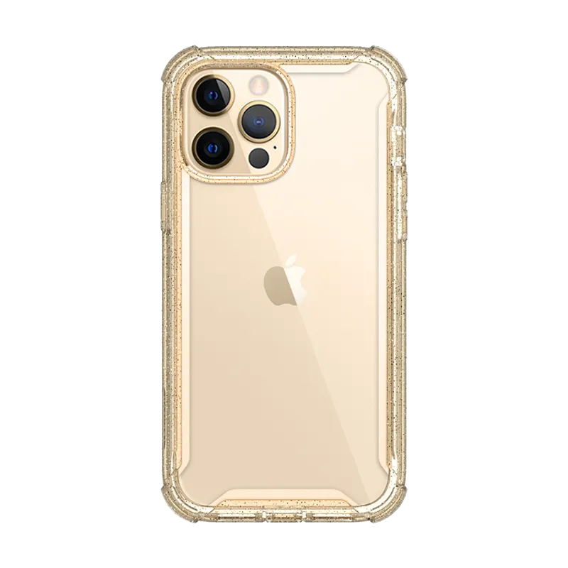 iPhone 13 Pro Max Ares Case - Gold/Glitter