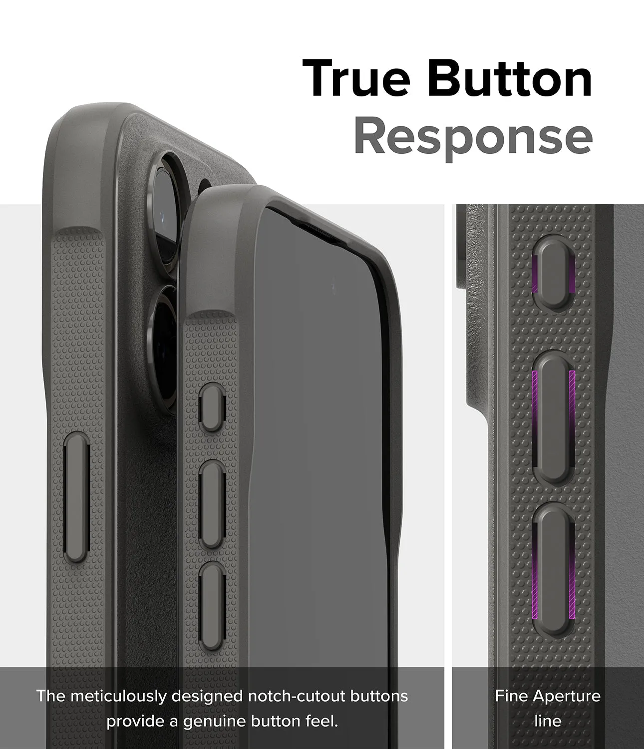 iPhone 15 Pro Case Cover | Onyx Series| Grey