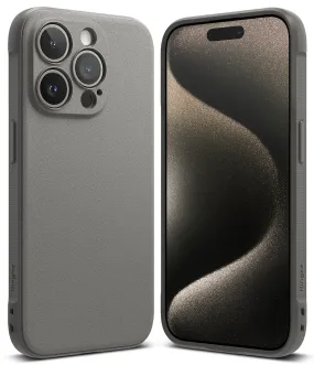 iPhone 15 Pro Case Cover | Onyx Series| Grey