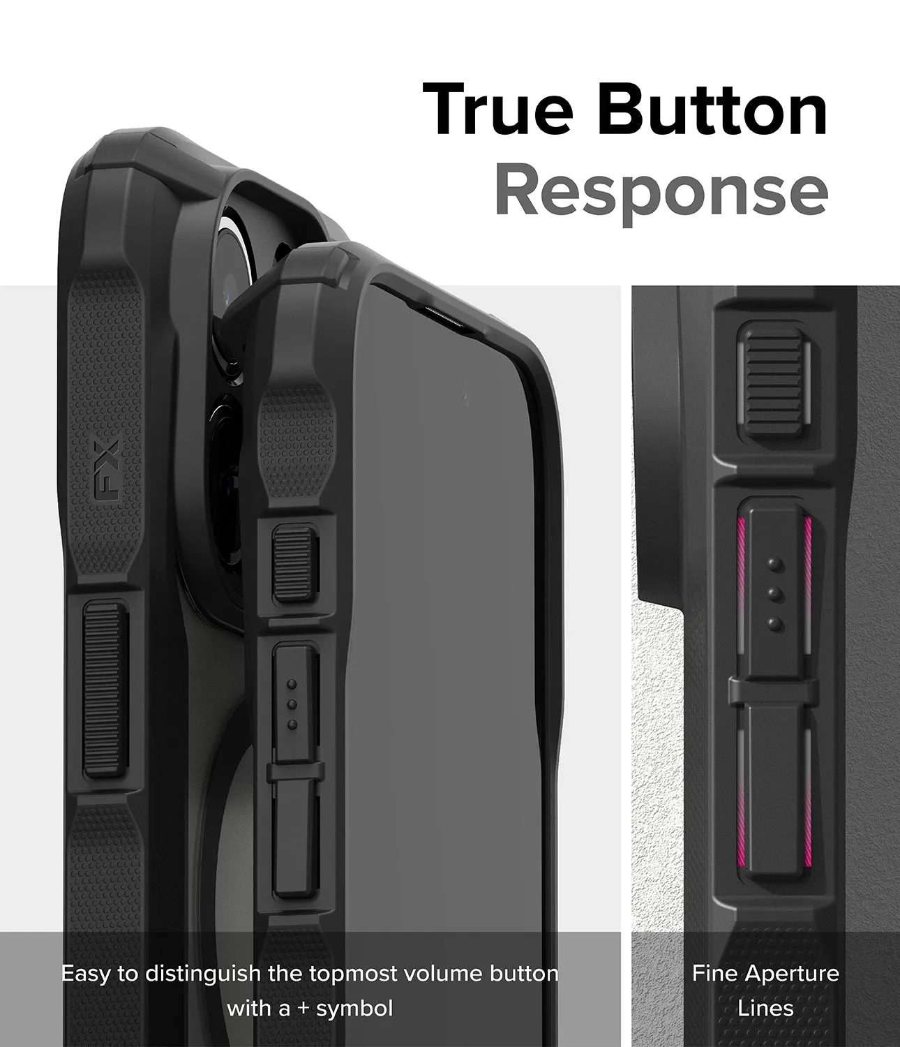 iPhone 15 Pro Max Case | Fusion-X Magnetic Matte Black