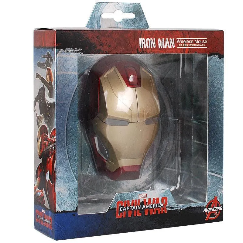 Iron Man Mark XLVI Mk46 Wireless USB Mouse