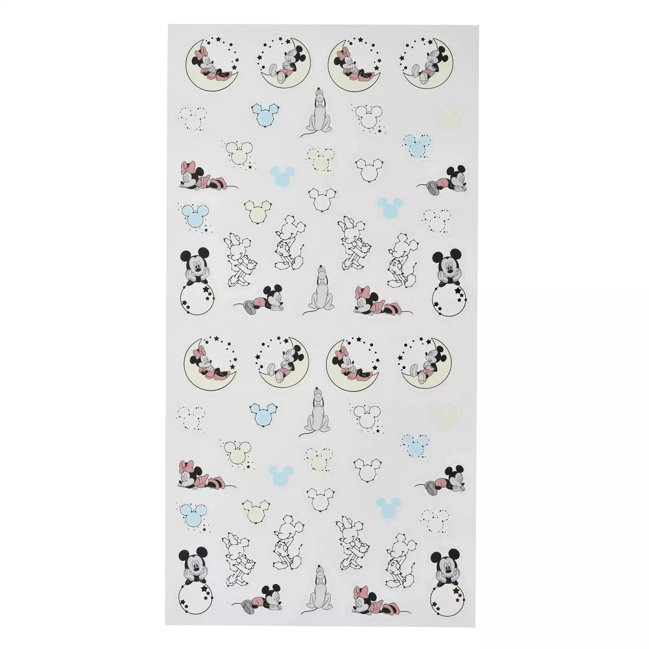 JDS - Sticker Collection for Notebooks x Constellation Mickey, Minnie, Pluto Stickers