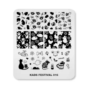 Kads - Festival 016 Stamping Plate