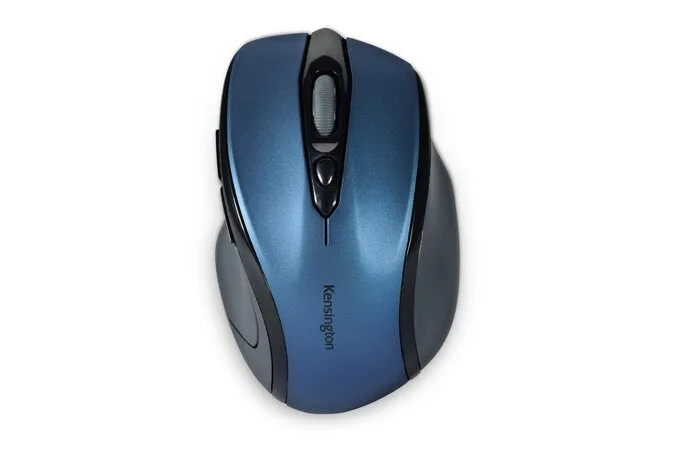 Kensington Pro Fit Mid Size Wireless Sapphire Blue Mouse