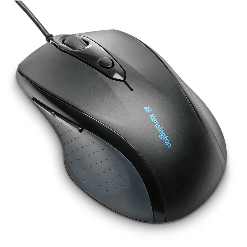 Kensington Pro Fit Mouse Ergonomic Wired Full Size Black