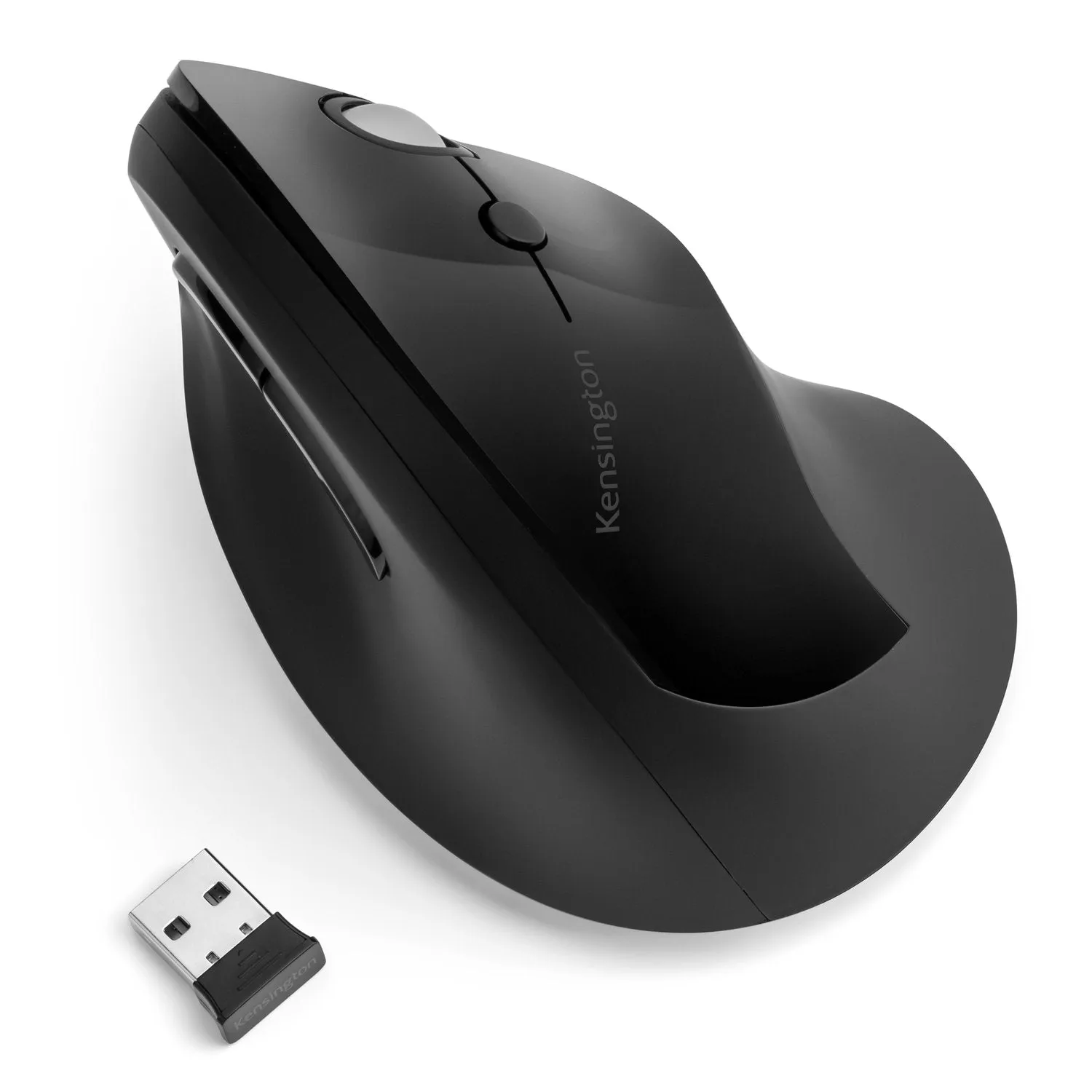 Kensington Pro Fit Vertical Wireless Mouse - Black