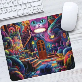 Kitty Spot Mouse Pad | Acidmath AI