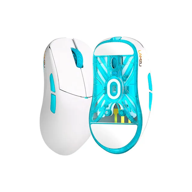 LAMZU Atlantis Mini | Wireless Gaming Mouse Polar White