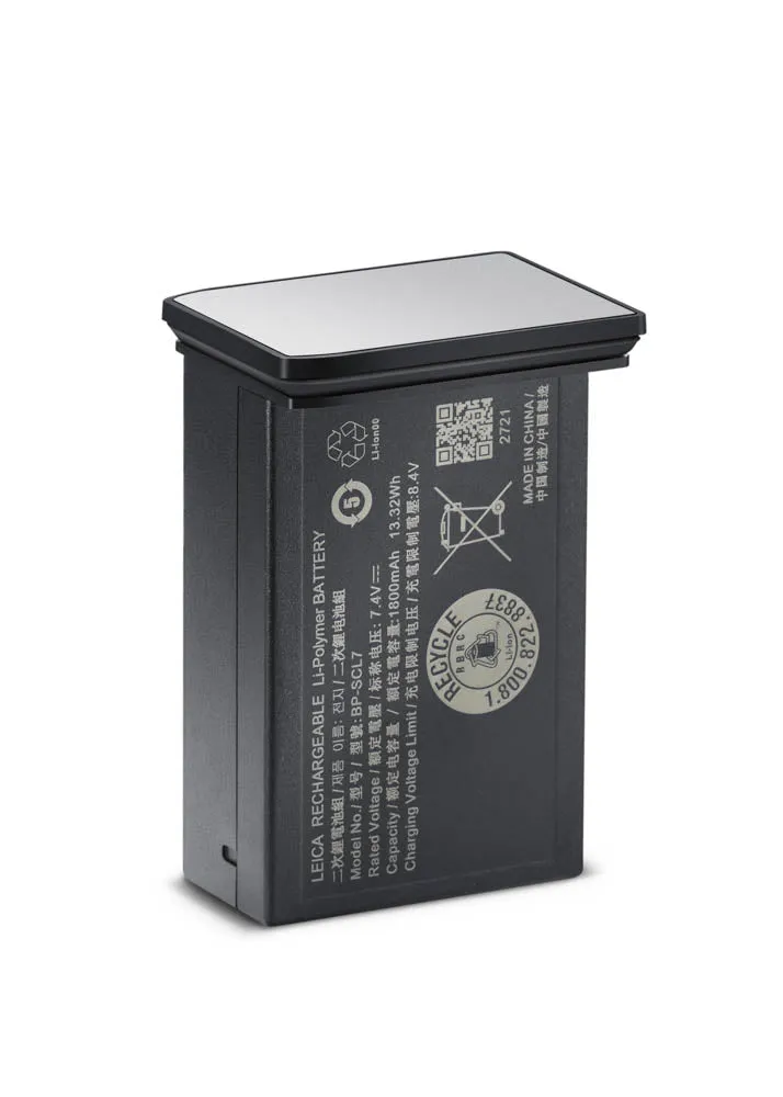 Leica 1800mAh Lithium-Ion Battery for M11 (Silver, BP-SCL7)