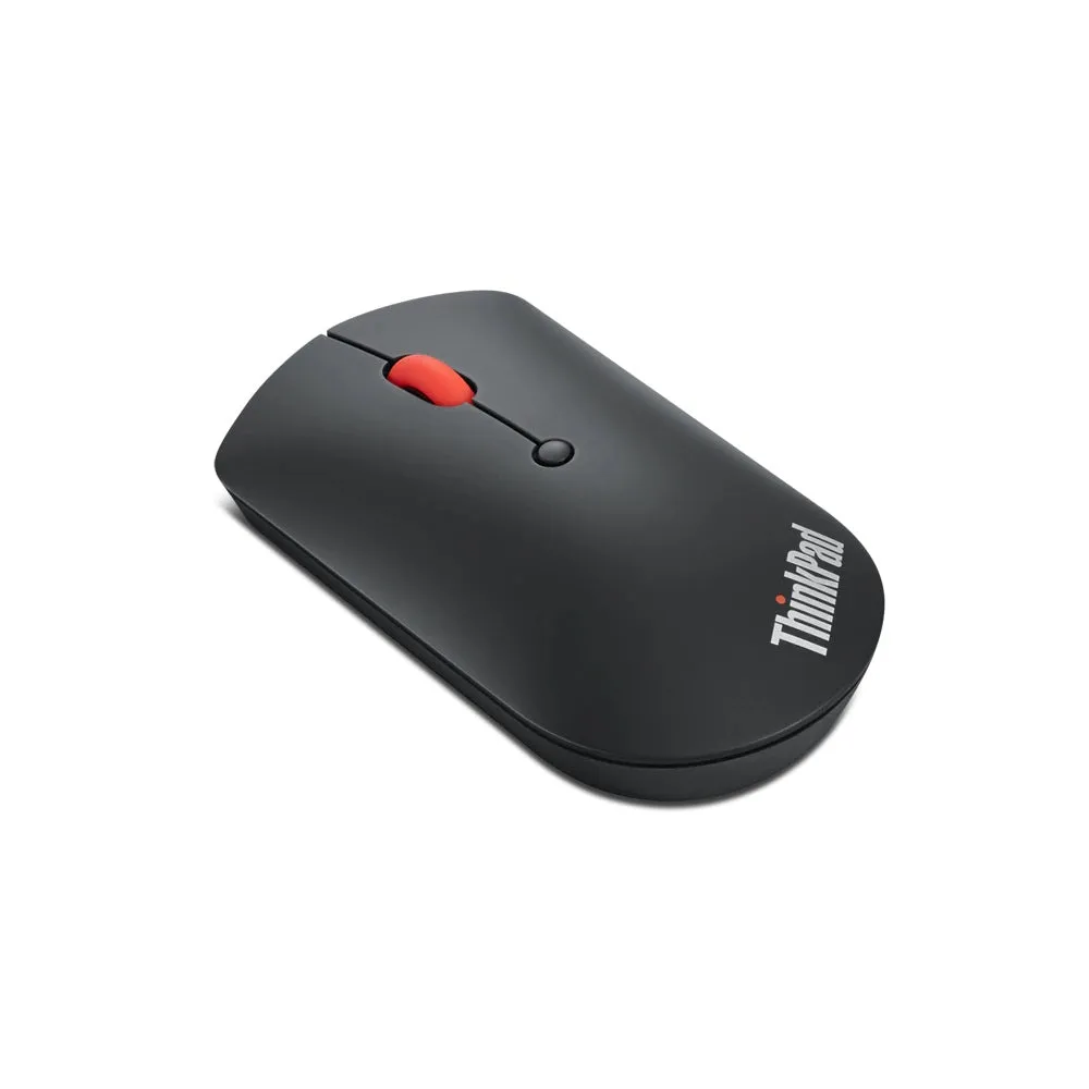 Lenovo ThinkPad Bluetooth Silent Wireless Mouse, Blue Optical, 2400 dpi, Scroll Wheel, 3 Buttons - 4Y50X88822