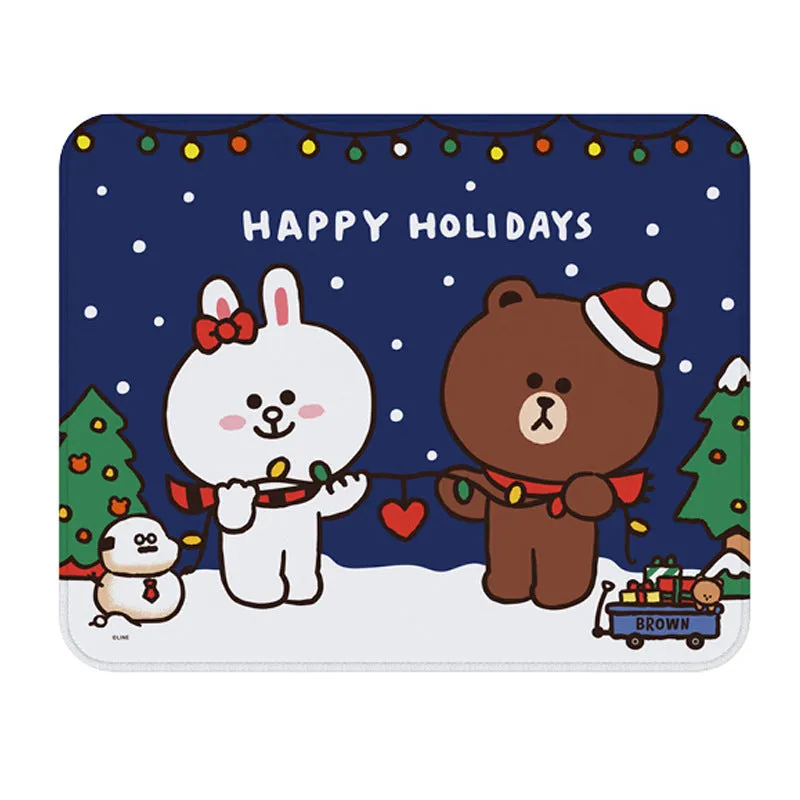 Line Friends Desk Mat Mouse Pad