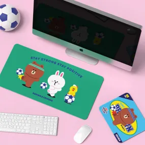 Line Friends Desk Mat Mouse Pad