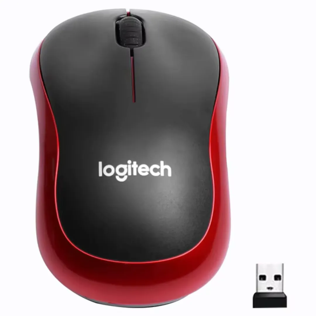 Logitech 2.4 GHz USB 1000DPI M185 3-Buttons Wireless Mouse