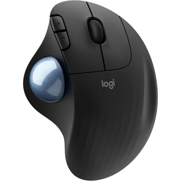 Logitech 910-005869 Ergo M575 Wireless Trackball Mouse, Black