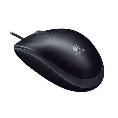 Logitech Corded Optical Mouse Full Size M100