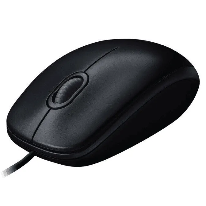 Logitech Corded Optical Mouse Full Size M100