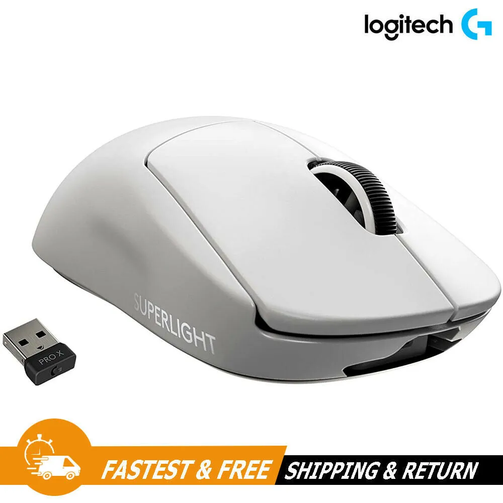 Logitech G PRO X SUPERLIGHT Wireless Lightspeed Optical Gaming Mouse, 910-005940