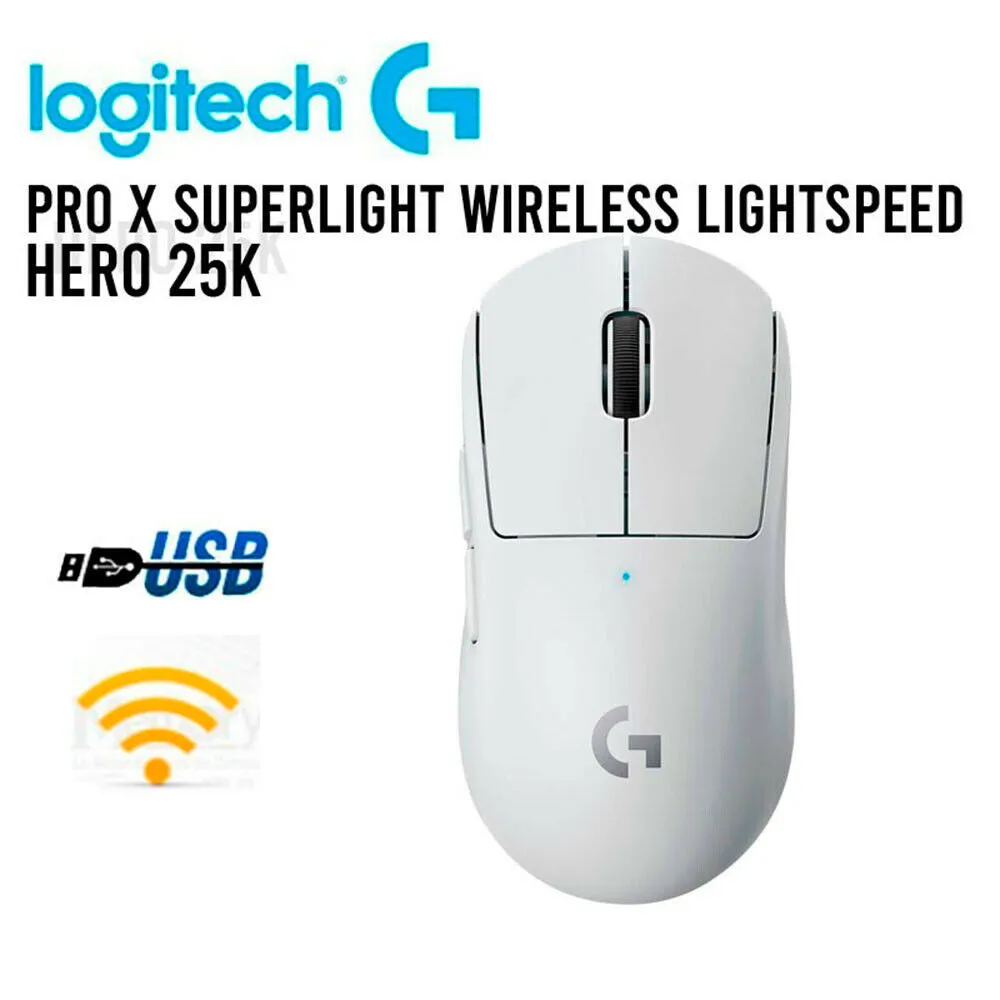 Logitech G PRO X SUPERLIGHT Wireless Lightspeed Optical Gaming Mouse, 910-005940