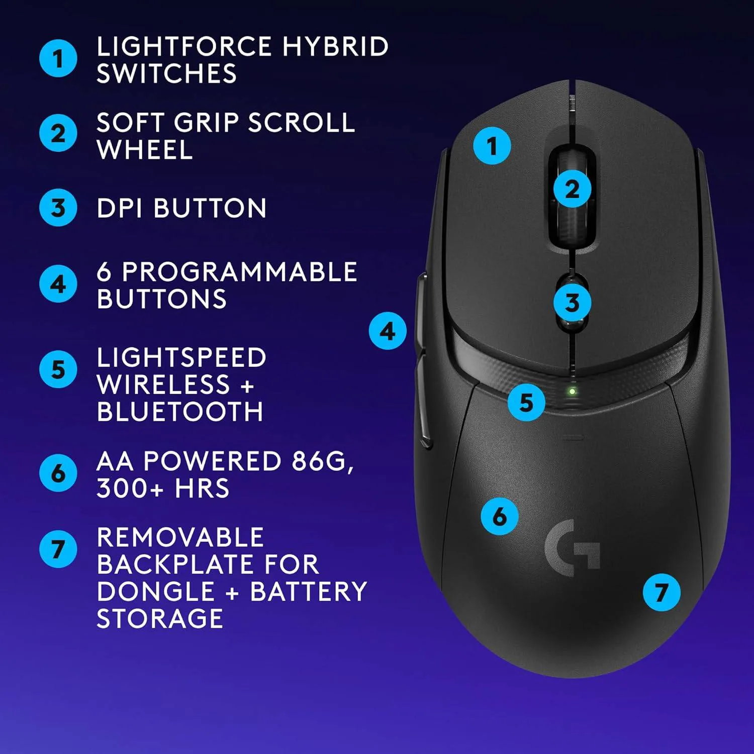 Logitech G309 Lightspeed Wireless Gaming Mouse